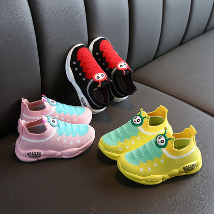 Fashion Baby Girls Boys Sneakers Sport Child Stretch Mesh Shoes Tummytastic