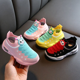 Fashion Baby Girls Boys Sneakers Sport Child Stretch Mesh Shoes Tummytastic