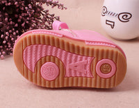 
              Leather plush cotton shoes girls baby shoes baby shoes Tummytastic
            