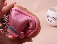 
              Leather plush cotton shoes girls baby shoes baby shoes Tummytastic
            