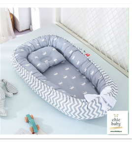 Baby Removable And Washable Bed Crib Portable Crib Travel Bed For Children Infant Kids Cotton Cradle Tummytastic
