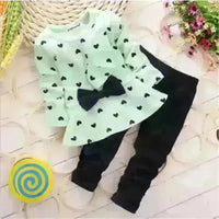 
              Girls' Spring Clothes for Girls' Infants and Toddlers' Spring Cotton Clothes Suits Tummytastic
            