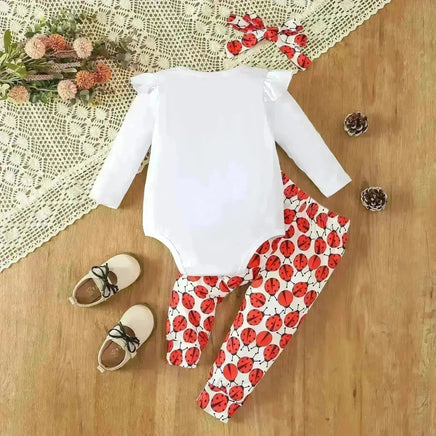 Infant Toddler Long Sleeve Bowknot Two-piece Set Tummytastic