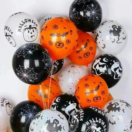 12 Inch Halloween Latex Balloons Party Supplies Decoration Tummytastic