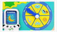 
              Montessori Wooden Toys Baby Weather Season Calendar Clock Time Cognition Preschool Educational Teaching Aids Toys For Children Tummytastic
            