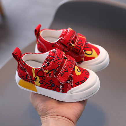 Baby Shoes Female 0-2 Years Old 1 Kids Canvas Shoes Boys Sneakers Tummytastic