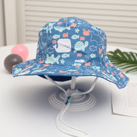 
              Children's Fisherman Hat Printed Basin Hat For Boys And Girls
            