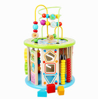 
              Treasure Box Toys Multifunctional 10-in-one Puzzle Bead Around Wooden Toys Tummytastic
            