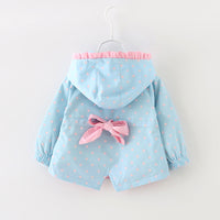 
              New Windbreaker Baby Girl's Jacket For Infants And Children Aged 1-2-3-4 Tummytastic
            