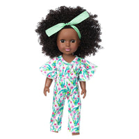 
              Vinyl Doll Toy Simulation 14-Inch Black Doll Baby Doll Girl Toy Doll Vinyl Soft Doll Tummytastic
            