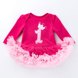 Birthday One-piece Dress Factory Outlet For Baby 0-2 Years Old