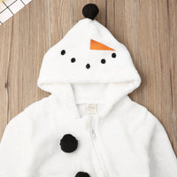 
              Hooded snowman jumpsuit
            