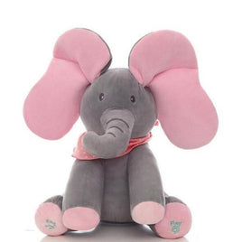 Peek-A-Boo Interactive Elephant Plush Toy Tummytastic