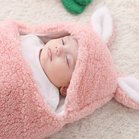 
              Super Soft Baby Sleeping Bag Fluffy Fleece Newborn Blanket Swaddle Blankets, Unisex Baby Wrap For Newborn Baby Boys Girls With Head-Protecting & Head-Supporting Function, Wearable Swaddle Sleep Sack Tummytastic
            