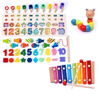 
              Children 3D Alphabet Number Puzzle Baby Colorful Geometric Digital Letter Educational Toy Tummytastic
            