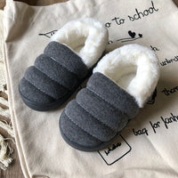 
              Candy Color Children Cotton Slippers Indoor And Outdoor Home Shoes Boys Girls
            