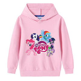 Pure Cotton Pony Hooded Sweater For Children And Babies Tummytastic