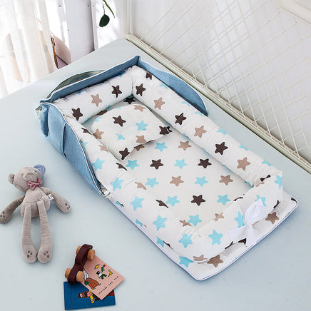 Cotton Portable Foldable Baby Bed Tummytastic