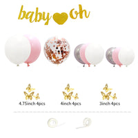 
              Girl Butterfly Baby Party Decoration Balloon Supplies Tummytastic
            