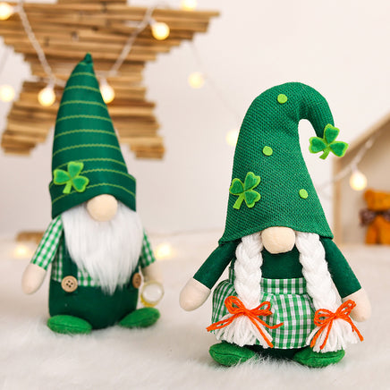Irish Day Guardian Holy Patrick Forest Man Doll Ornaments Theme Party Decoration Tummytastic