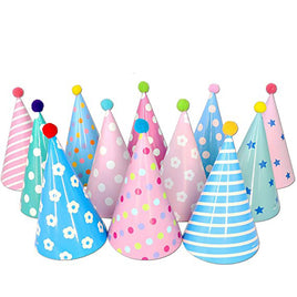 Colorful party hats Tummytastic
