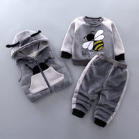 
              Fleece Thickening Boy Baby Suit
            