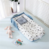 
              Cotton Portable Foldable Baby Bed Tummytastic
            