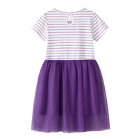 
              European And American Children's And Girls' Knitted Short-Sleeved Dresses Tummytastic
            