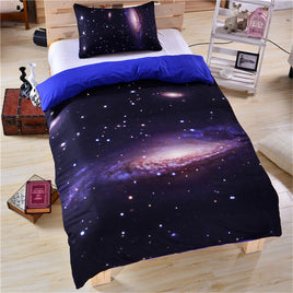 Starry sky 3d printed quilt cover bedding Tummytastic