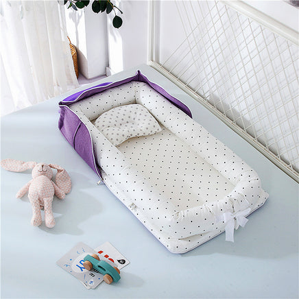 Cotton Portable Foldable Baby Bed Tummytastic