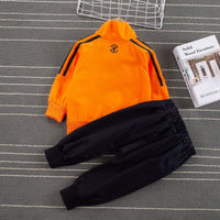 
              Sports Style Striped Two-piece Children's Clothing
            
