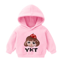 
              Boys And Girls Hooded Sweater And Cashmere Children's All-match Long-sleeved Clothes Tummytastic
            