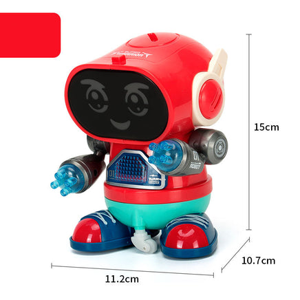 Electric Rock Robot, Music, Light, Automatic Walking, Swinging And Dancing Robot, Children's Toys Tummytastic