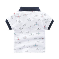 
              Children's Short-sleeved Polo Shirt Lapel T-shirt Tummytastic
            