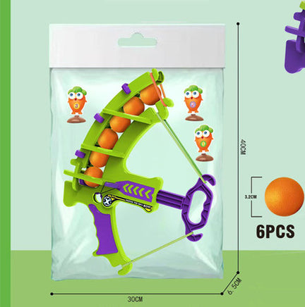 Children's Ejection Sticky Ball Radish Bow Toys Tummytastic