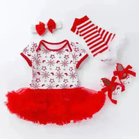 
              Children's Clothing Christmas Baby's Gown 4-piece Set Tummytastic
            