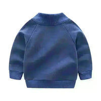 
              Children's Clothing Pure Cotton Sports Leisure Zipper Shirt Baby Top Tummytastic
            