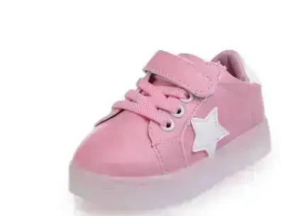 Children's Shoes Boys And Girls Colorful Light-emitting Shoes LED  Children's Shoes Skidproof Tummytastic