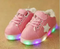 
              Children's Shoes Boys And Girls Colorful Light-emitting Shoes LED  Children's Shoes Skidproof
            