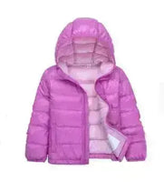 
              Children's lightweight down jacket Tummytastic
            