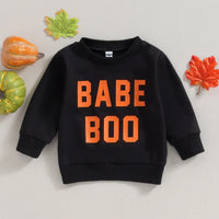 
              Halloween Clothing Infant and Toddler Letter Printed Long Sleeve Sweater Tummytastic
            