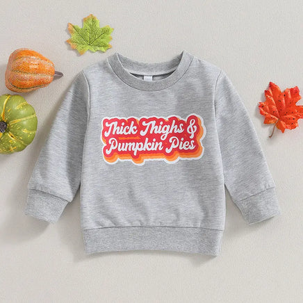 Halloween Clothing Infant and Toddler Letter Printed Long Sleeve Sweater Tummytastic