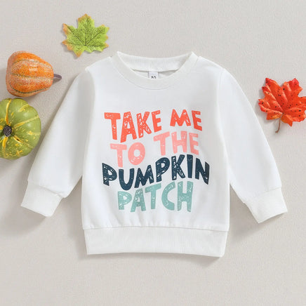 Halloween Clothing Infant and Toddler Letter Printed Long Sleeve Sweater Tummytastic