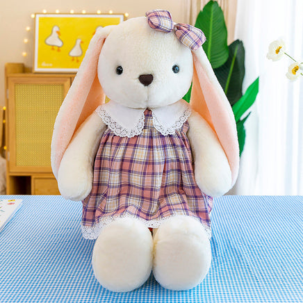 Vintage Dress Rabbit Plush Toy Tummytastic
