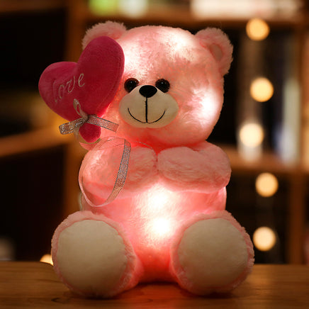 Cartoon Glowing Doll Plush Toy Glowing Bear Tummytastic
