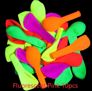 Candy Color Fluorescent Balloons Night Party Supplies Tummytastic