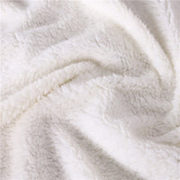 
              Winter Cotton Velvet Dinosaur Square Blanket Thickened Fleece 3D Digital Printing Tummytastic
            