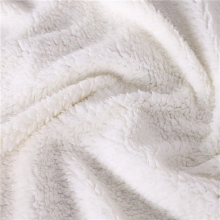 Winter Cotton Velvet Dinosaur Square Blanket Thickened Fleece 3D Digital Printing Tummytastic
