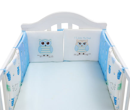 Baby Bedding Blue Owl Bed Backup Tummytastic