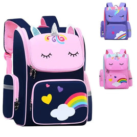 New Large Schoolbag Cute Student School Backpack Tummy Time